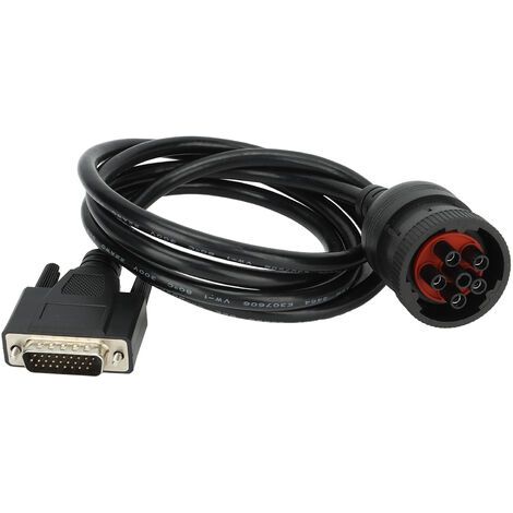 Adaptador de diagnóstico para cable Deutsch 121721, de 26 pines macho a 6 pines hembra, cable de repuesto para conectores de diagnóstico Deutsch de 6 pines. (1/5)