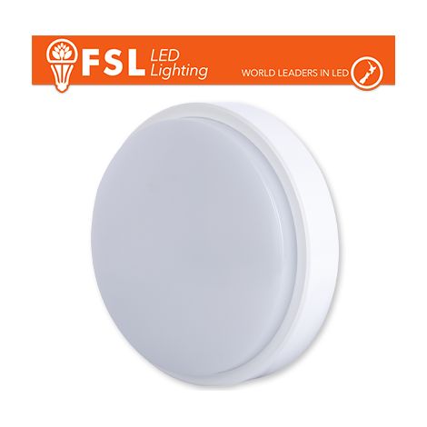 FSL Plafoniera LED rotonda bianca 15W-4000K IP54