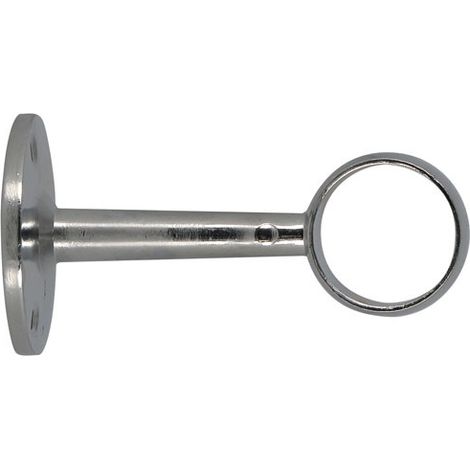 Support Dressing D25mm H70mm Métal Chrome X2 - Mobois