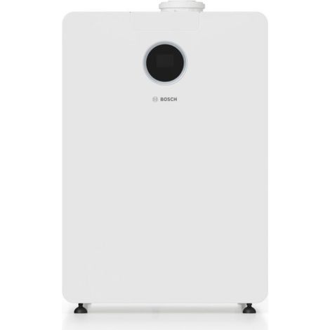 Bosch – Chaudière gaz à condensation 25kW – Production d'eau chaude instantanée – Évacuation ventouse – Classe énergétique A – Installation au sol (1/5)