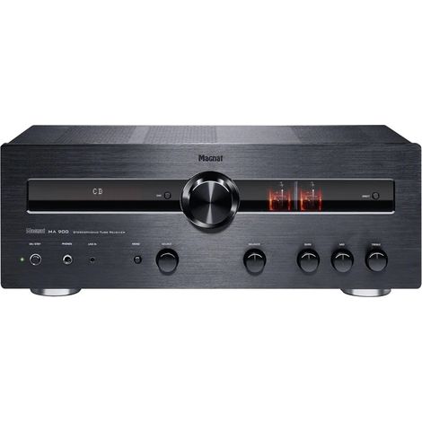 Magnat MA-900 Schwarzer Stereo-Verstärker (1/5)