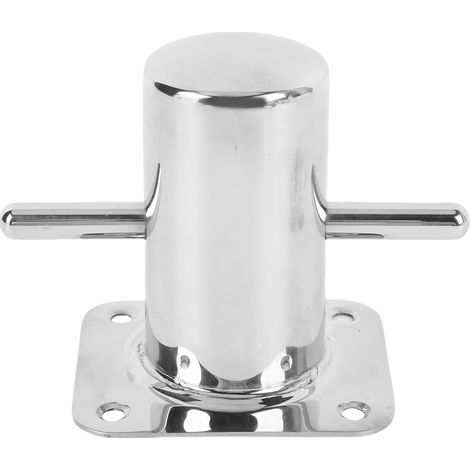 Ortviai Bollard d'amarrage en acier inoxydable 316, croisé 130 x 100 mm pour bateaux, yachts et kayaks (1/5)