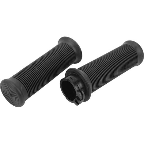 Lot de 2 poignées de moto 25 mm/28 mm, gauche et droite, confortables et universelles, avec poignée d'accélérateur. (1/5)