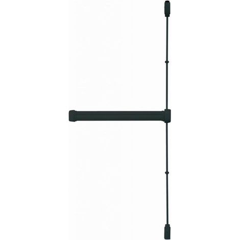 Fluid Feuerschutz-Panikschloss schwarz 3-Punkt oben/unten/seitlich JPM - 1200 mm - FL3020-02-0A