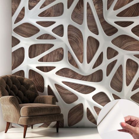Fotomurale adesivo - parete decorativa - decorazione casa - stile moderno parete - Armonia dinamica 250x250 cm (1/5)