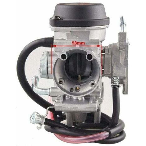YMYNY Carburateur pour Raptor 350 YFM350 2004 2005 2006 2007-2013 Carb, (1/4)