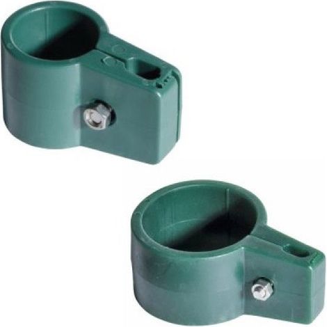 ANELLO DI FISSAGGIO SINGOLO TONDO SEMPLICE VERDE D 6CM PER RECINZIONE
