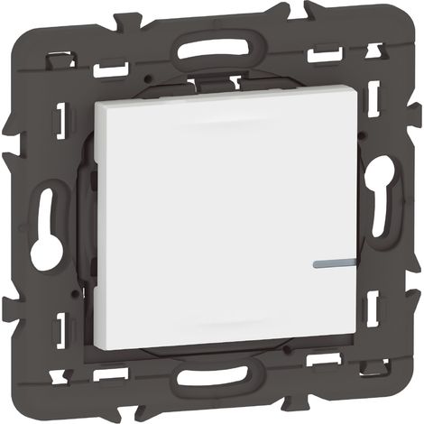 Commande sans fils pour éclairage prise Mosaic with Netatmo sans plaque blanc LEGRAND 077723LA (1/6)