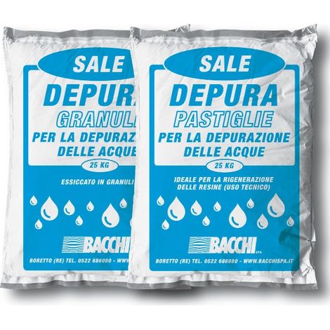 Sale per depuratore in pastiglie