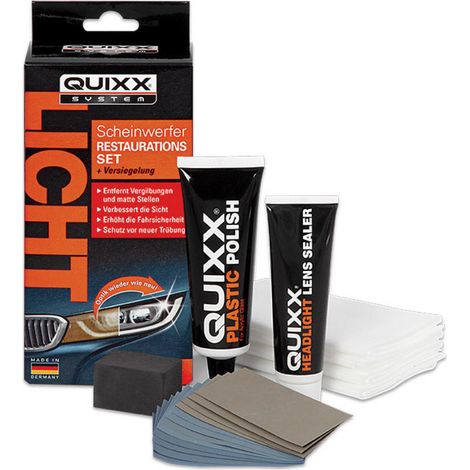 QUIXX SYSTEM 00084 Scheinwerfer Aufbereitungs-Set 1 Set