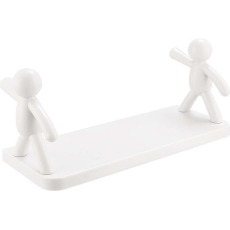 Etagere Murale Adhesive - Etagere Flottante Sans Perçage - Pour Salle De Bain Chambre Cuisine Salon - 1 Unite (1/4)
