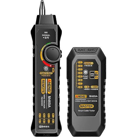 M469a RJ45 RJ11 Netzwerkkabeldetektor – LAN-Kabeltester – Entstörungsprüfgerät