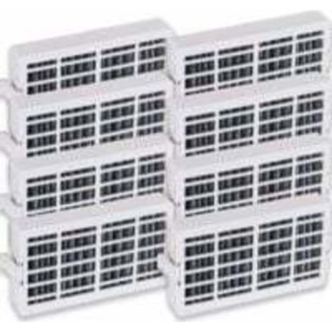 Lot de 8 filtres anti-odeurs pour réfrigérateurs Whirlpool, modèle W10311524 RAF1180, filtres à charbon actif compatibles avec le modèle Whirlpool W10311524 RAF1180 (1/4)