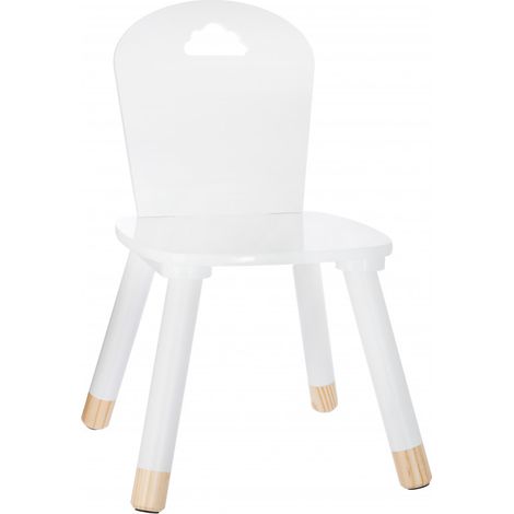 Chaise "Douceur" pour enfant Atmosphera - Blanc - Blanc - (1/5)
