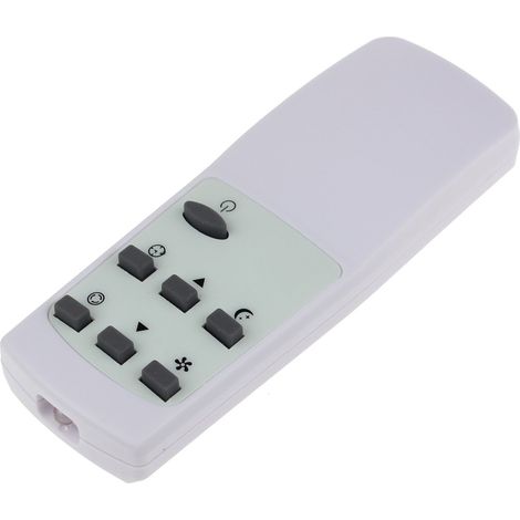 Télécommande climatiseur mobile – Compatible avec modèles JC09CA16B1R290 – Longueur 15cm – Largeur 5cm – V0001758 – Tecnolux (1/2)