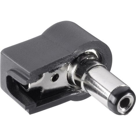 Connecteur basse tension mâle, coudé BKL Electronic 072674 Diamètre extérieur: 3.5 mm Diamètre intér (1/3)