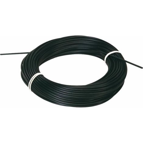 Lem Select – Gaine électrique flexible noire 10mm – Lot de 5 mètres – Pour câbles Ø 3,5 - 4 mm – Protection et organisation câbles