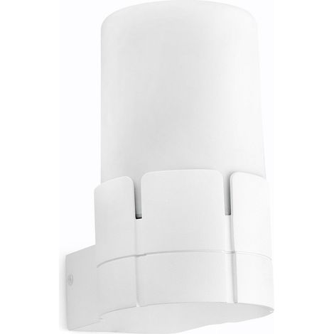 Faro Tram - Applique murale d'extérieur LED Blanc IP44, E27