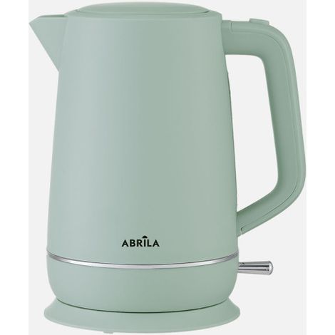 Hervidor de agua elec.coffee verde 1,7l 2200w base girat.tacto frio,apagad.autom.seguridad 25x22x15,5cm
