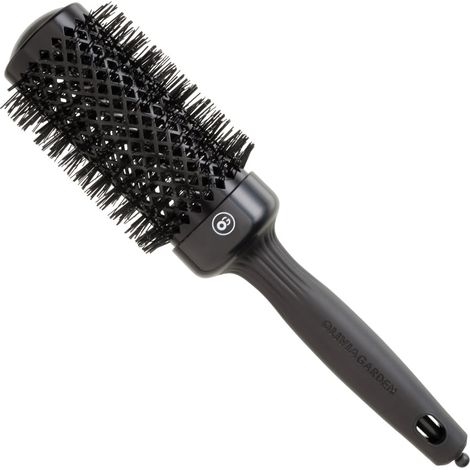 Olivia Garden Expert Blowout Shine Stylingbürste für schwarzes Haar, 25 mm
