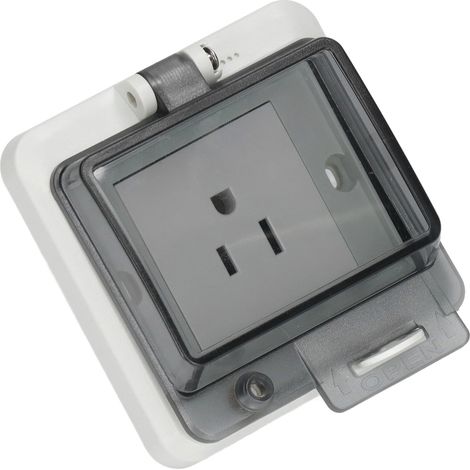 IP66 wasserdichte Steckdose, US-Standard, verformungsbeständig, 127 V 15 A, robust und langlebig (1/5)