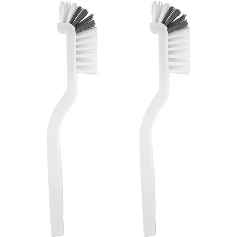 Deux brosses de nettoyage pour vitres, une brosse de nettoyage à long manche (blanche). (1/5)