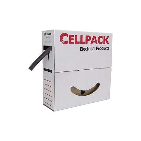 CellPack 127051 Schrumpfschlauch ohne Kleber Transparent 4.80 mm 2.40 mm Schrumpfrate:2:1 10 m (1/2)