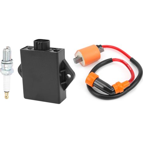 Bobine d'allumage ATV + Kit CDI de bougie d'allumage 3530-011 de remplacement pour Arctic Cat 300 1998-2005 2x4 4X4 (1/5)