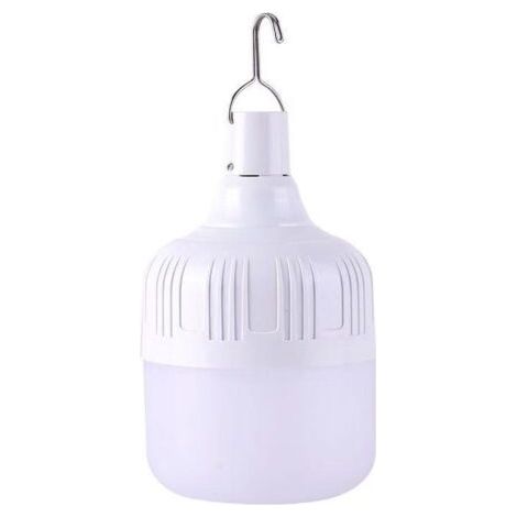 Ampoule LED Portable avec batterie Rechargeable par USB, éclairage d'urgence pour tente, barbecue, Camping, Patio, porche, jardin (1/5)