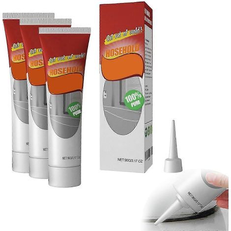 Gel détachant Nexa, pour salle de bain et cuisine. Pénétration ultra-efficace, formule sûre pour les joints de carrelage et les murs (3, 90 g3) (1/4)