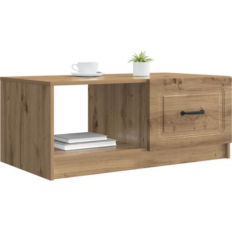 Maison Exclusive - Couchtisch Artisan-Eiche 90 x 50 x 37 cm Holzw