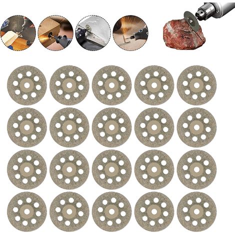 Outil de coupe diamanté à huit trous pour lame de scie de meuleuse électrique (1/5)