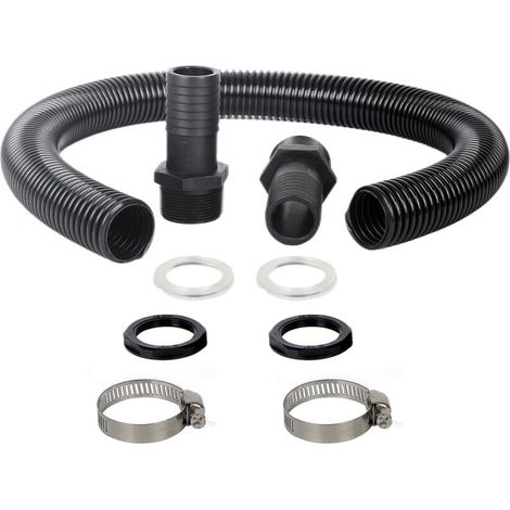 Downpipe Connector Kit for Downpipe, 38mm Water Tank Connector Kit for Joining 2 Water Tanks, Rain Barrels, Water Tanks Together – Downpipe