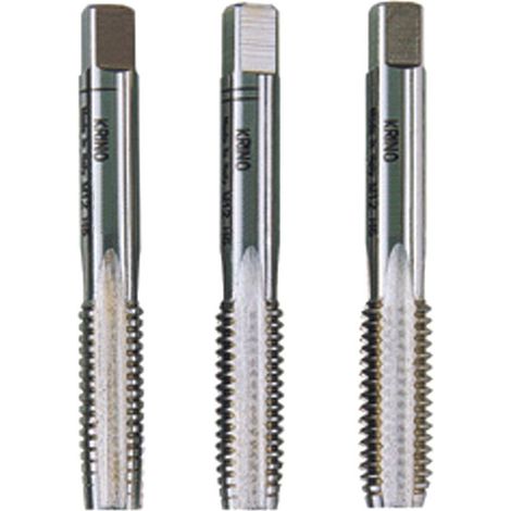 Serie 3 Maschi Per Filettare Krino Mm 8x1,25 Cromo Vanadium (1/2)