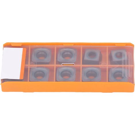 10 plaquettes de tournage en carbure pour outils CNC, découpe de bois et fraisage de métal, lot DIY pour tour (1/5)