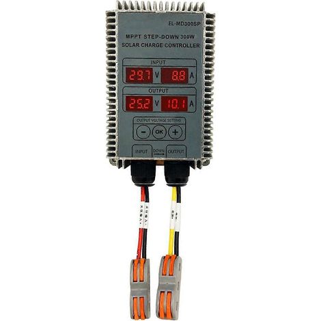 MPPT 10-30V Solarladeregler, einstellbarer Spannungsregler (siehe Abbildung) (1/5)