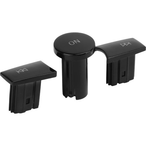 3 boutons de commande multimédia noir piano pour Mercedes Classe ML GL 2012-2015, pièces de remplacement (1/5)