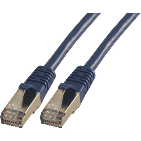 Modèle du produit : Cordon Cat 6 RJ45 F/UTP - 1m Bleu