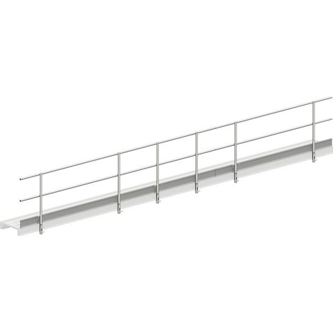Layher Seitenschutz für Alu-Steg 600 8,00m Länge (1/3)