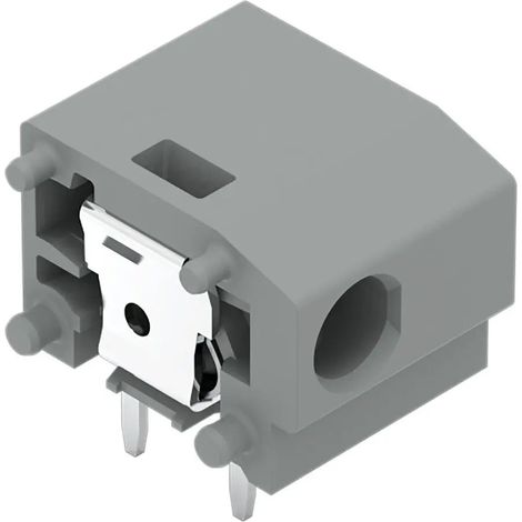[NEUWERTIG] B-Ware Wago Federkraftklemmblock Reihenklemme Print Dunkelgrau 1 Pol 1.50mm² 400 Stück