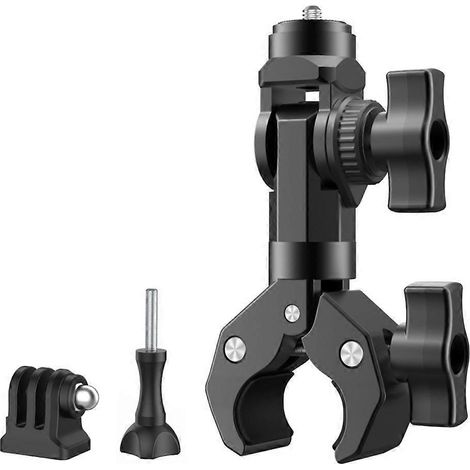 Fahrrad-/Motorrad-Lenkerkamerahalterung, vibrations- und rutschfest, kompatibel mit Insta360 X5, GoPro und DJI. Super Clamp (1/5)