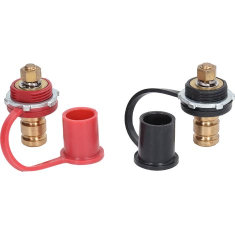 Kit de bornes de batterie à distance en 4 pièces avec connecteur de borne d'alimentation et borne de mise à la terre (1/5)