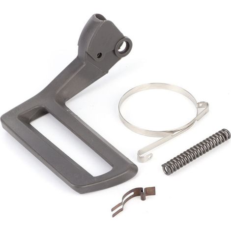 Kit di protezione per la maniglia del freno della catena della motosega, cinghia di protezione del freno, accessorio per motosega, ricambio per HUSQVARNA 61266268272 272XP (1/3)