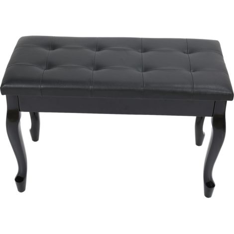 Tabouret de piano à deux pieds avec boîte, entrepôt à l'étranger spécialisé dans la vente de ces articles. (1/5)