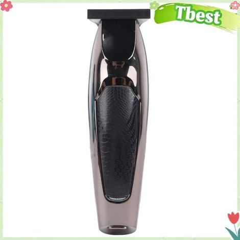 Tbest Tondeuse à cheveux pour hommes Tondeuse à cheveux électrique coupe rapide tondeuse de toilettage parfum peigne Anglaise (1/5)