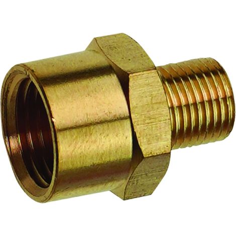 Reducción 1/8"""""""""" Rosca externa (M) X 1/4"""""""" Rosca interna (F)