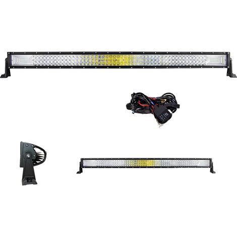 Barra de luz LED, haz combinado, clasificación de impermeabilidad IP67. (1/2)