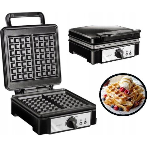 Gaufrier MPM BGO-02 1400 W noir