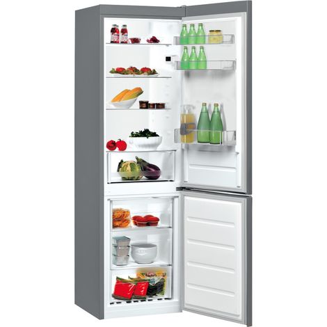 Indesit LI8 SN2E X frigorifero Libera installazione 328 L E Argento (1/5)