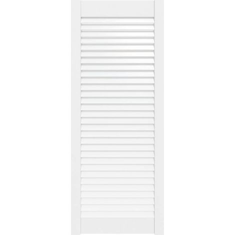 Maison Exclusive - Anta con Design a Lamelle Bianca 99,3x39,4 cm in Legno di Pino
